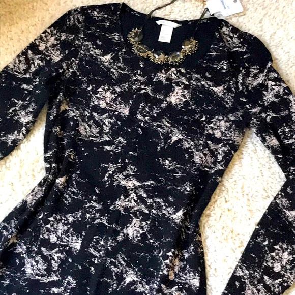 Long Sleeve Black Dress - Picture 2 of 7